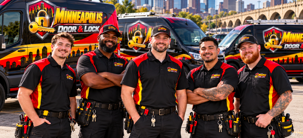 minneapolis door and lock locksmith technicians